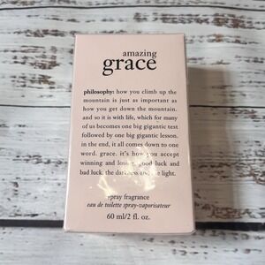 Philosophy Amazing Grace Eau De Toilette EDT Perfume Spray 2 oz SEALED BOX